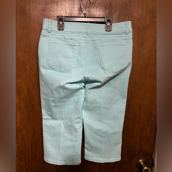 Rafaella Weekend Slimming Capri Pants Women’s Size 10 - Picture 4 of 5